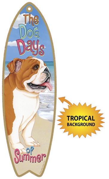 Surfboard DOG Plaques
