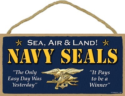 5" x 10" Military Wood Plaques