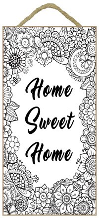 5" x 10" & 5" x 5" Coloring Plaques