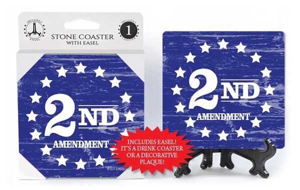Second Amendment Stone Coasters