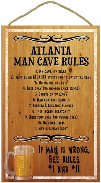 Man Cave / Fan Cave Signs