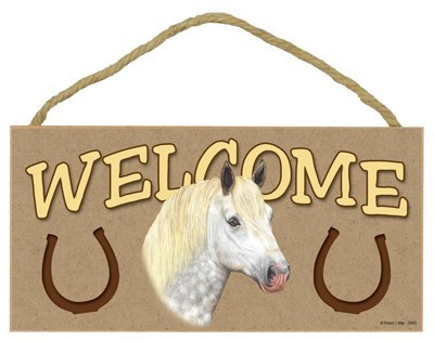 5" x 10" Horse Signs