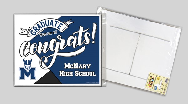 HIGH SCHOOL GRAD 16" x 20" SIGNS