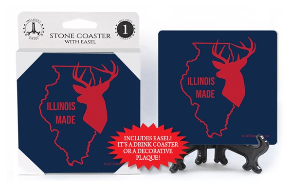 Illinois Stone Coasters