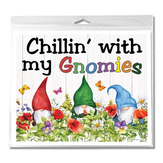 FUN YARD & GARDEN MESSAGES 9" x 8" MINI YARD SIGNS