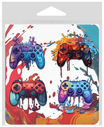 Gamer Large Vinyl Stickers