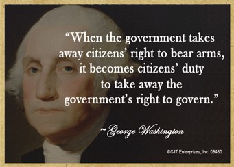 When the government takes away citizens' right to bear arms, it becomes cit... 09460
