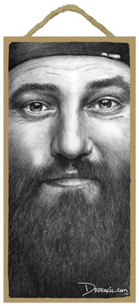 Duck Dynasty - Features the image of Willie Wood Sign 14305