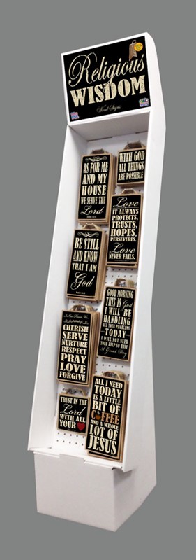 INSPIRATIONAL / RELIGIOUS WOOD SIGNS - Religious and Inspiring sayings, sel... 48909
