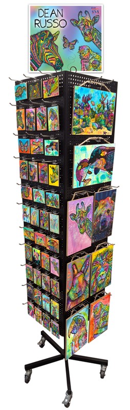 1 - Dean Russo Wildlife Collection wood signs & wood magnets display-contai... 485066