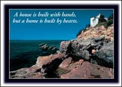 A house is built with hands, but a home is built by hearts. Motivational Su… 19803