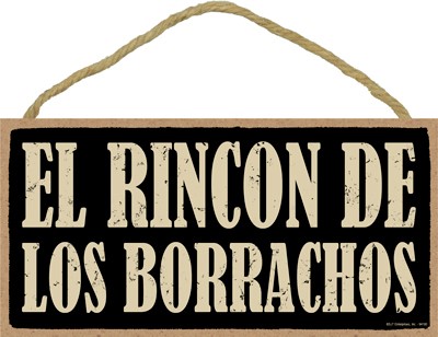 EL RINCON DE LOS BORRACHOS (THE CORNER OF THE DRUNKEN) Spanish designs 5" x… 94180