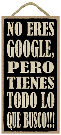 NO ERES GOOGLE, PERO TIENES TODO LO QUE BUSCO!!! (YOU'RE NOT GOOGLE, BUT YO… 94285