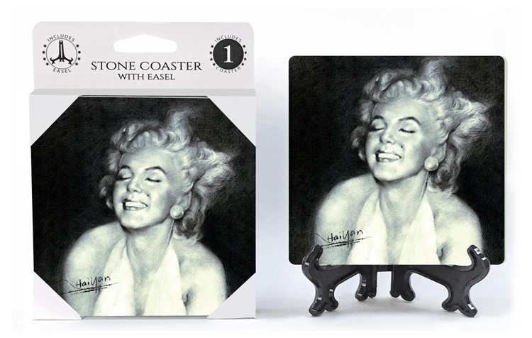 Marilyn Monroe (in dress) features the artwork of Haiyan absorbent stone co... 74801