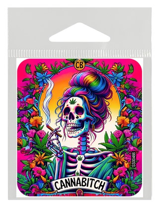 The Cannabitch Tarot Card Sticker SS00466