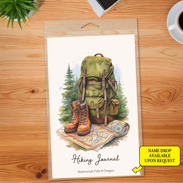 Hiking Journal 5.5" x 8.5" Booklet 01009